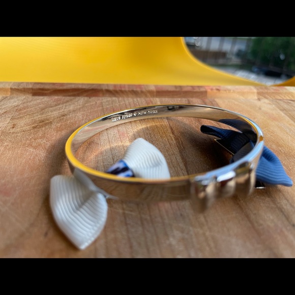 Kate spade New York bangle bow silver - Picture 2 of 5